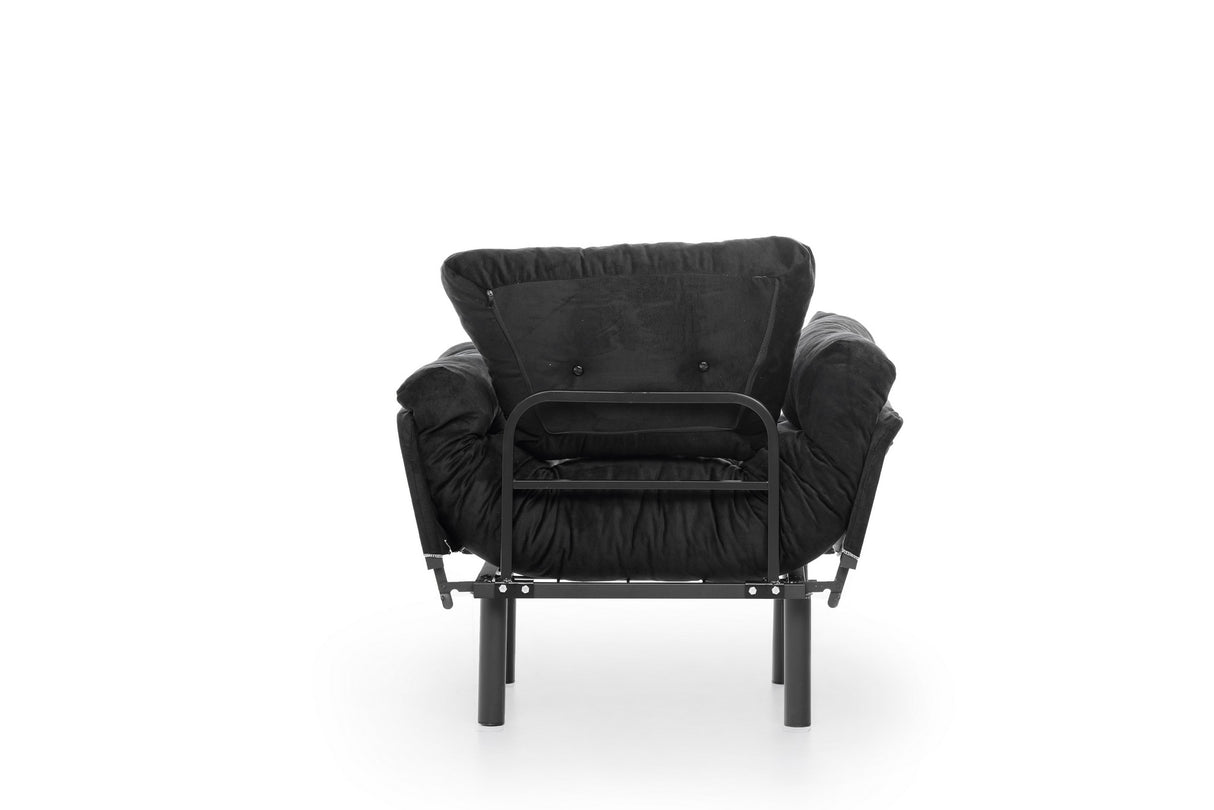 Fauteuil Nitta Simple Noir