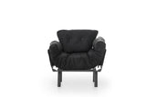 Fauteuil Nitta Simple Noir