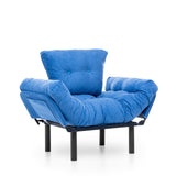 Fauteuil Nitta Simple Bleu