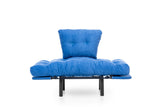 Fauteuil Nitta Simple Bleu