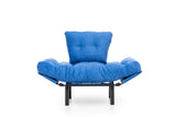 Fauteuil Nitta Simple Bleu