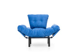 Fauteuil Nitta Simple Bleu