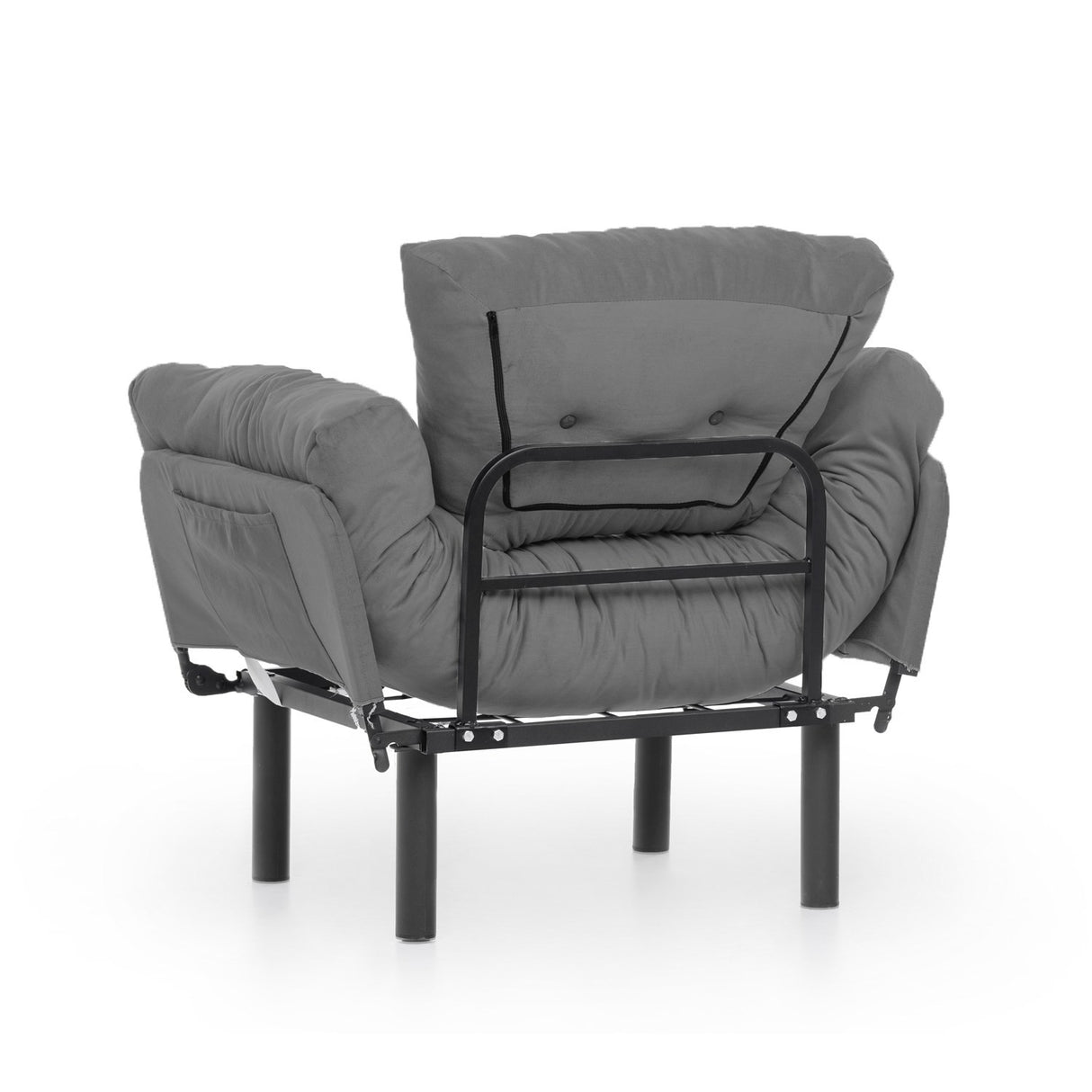 Fauteuil Nitta Simple Gris