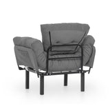 Fauteuil Nitta Simple Gris