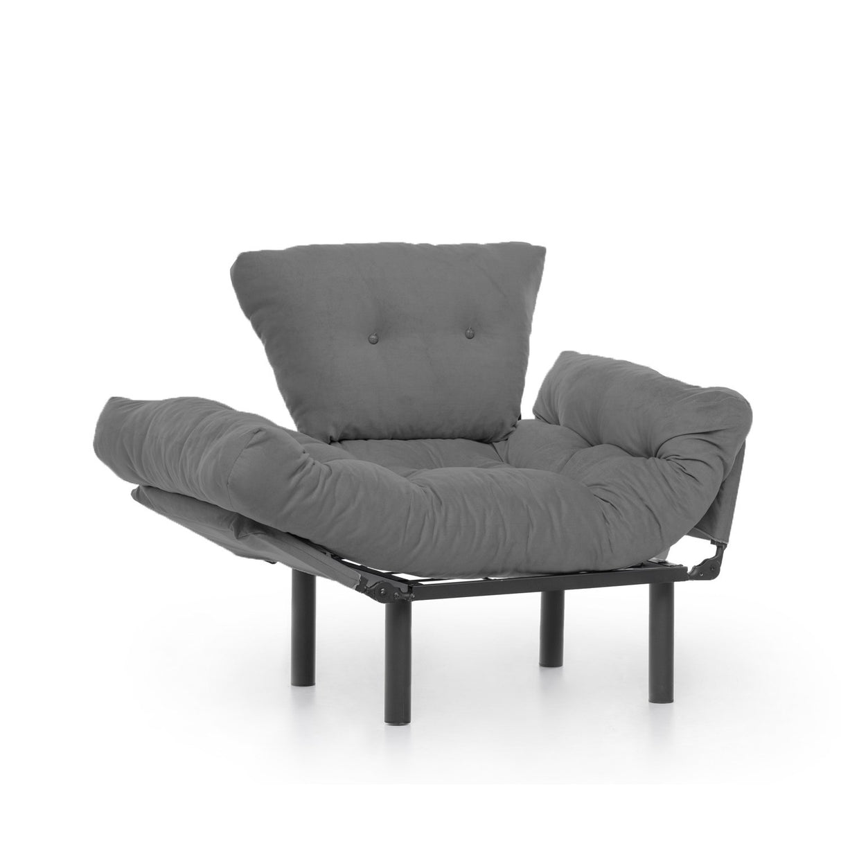 Fauteuil Nitta Simple Gris