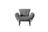 Fauteuil Nitta Simple Gris