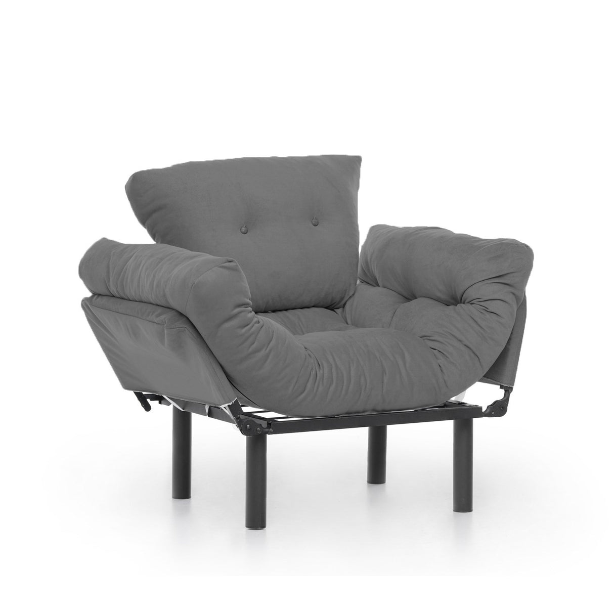 Fauteuil Nitta Simple Gris