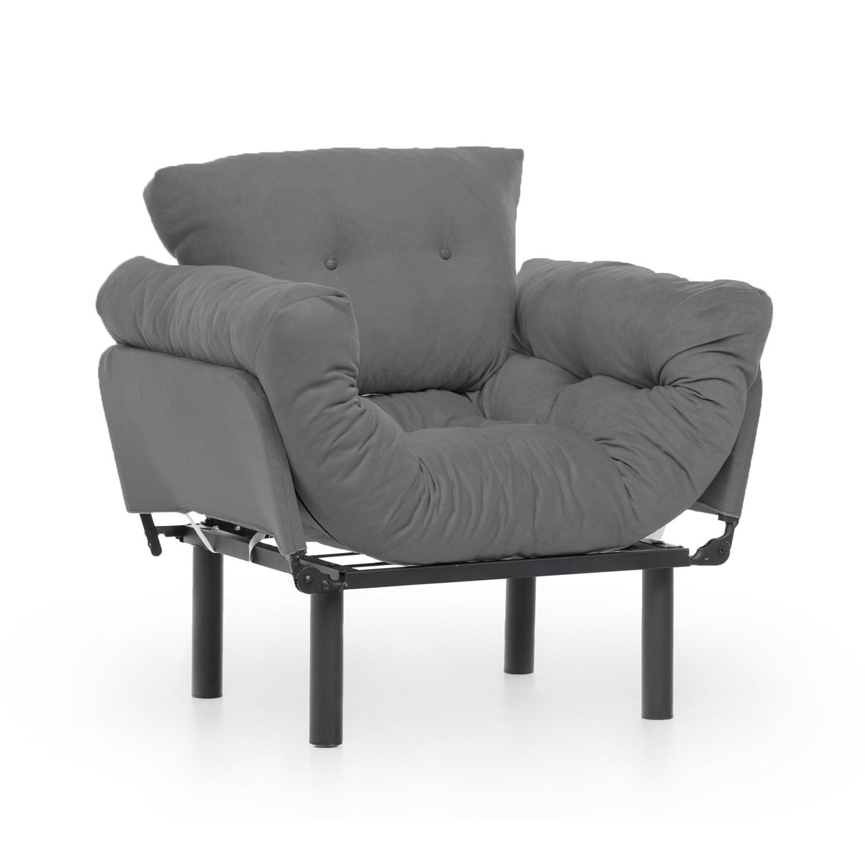 Fauteuil Nitta Simple Gris