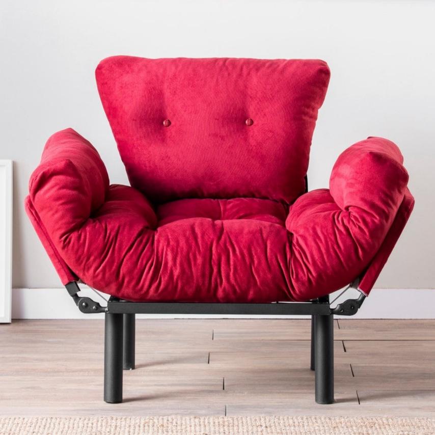 Fauteuil Nitta Simple Marron