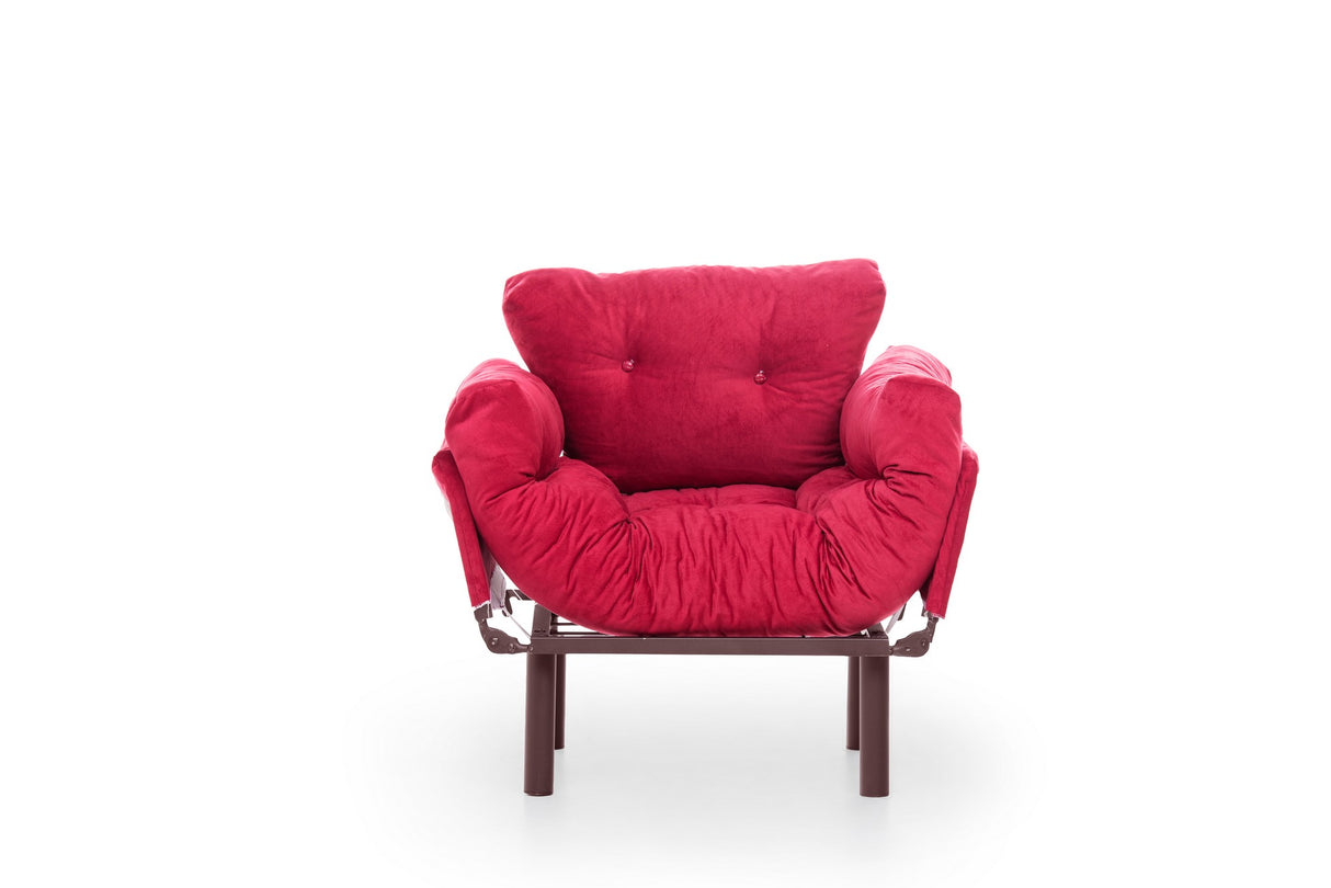 Fauteuil Nitta Simple Marron