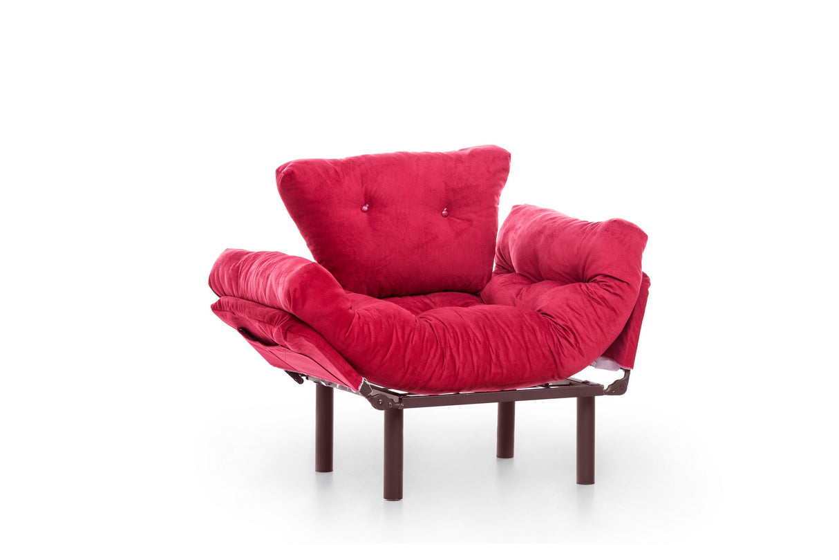 Fauteuil Nitta Simple Marron