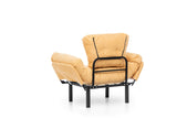 Fauteuil Nitta Single Moutarde