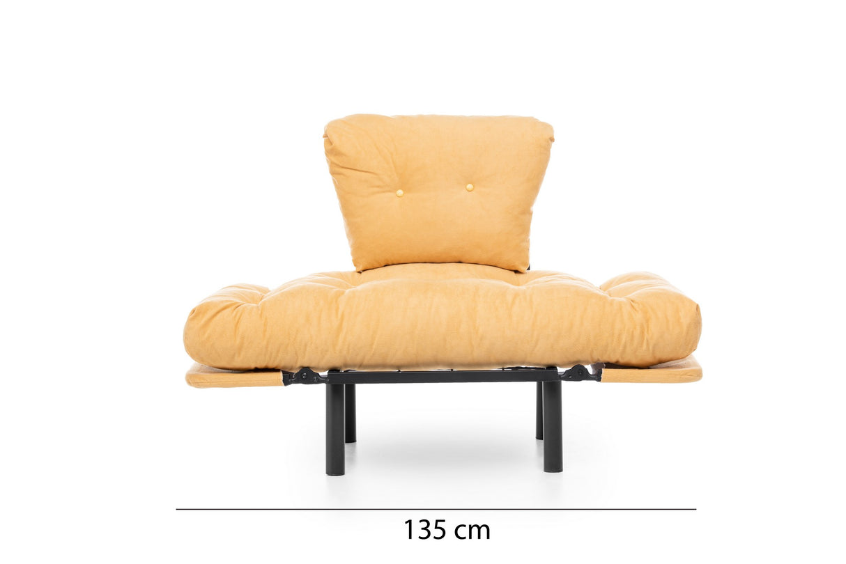 Fauteuil Nitta Single Moutarde