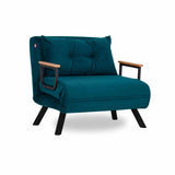 Fauteuil couchage Sando Vert Pétrole