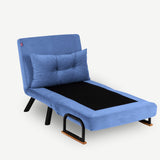 Fauteuil couchage Sando Bleu