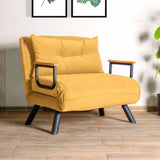 Fauteuil couchage Sando Moutarde