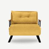 Fauteuil couchage Sando Moutarde