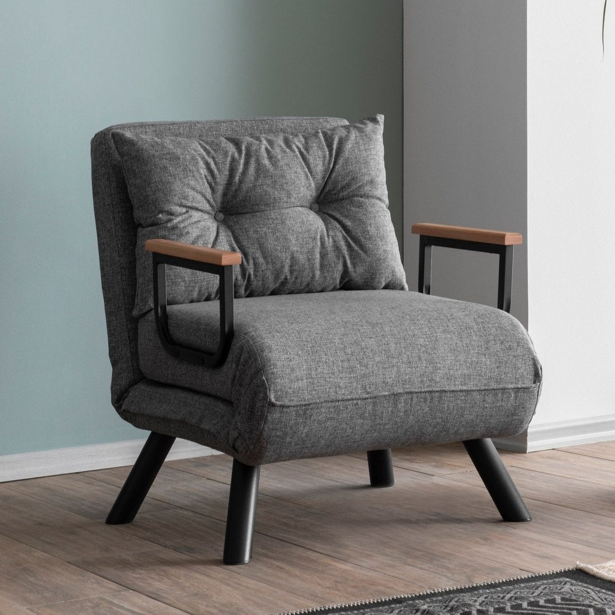 Fauteuil couchage Sando Gris Clair