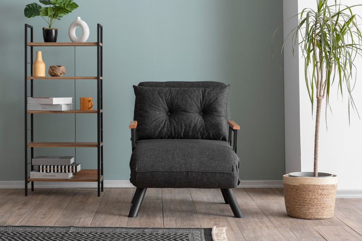 Fauteuil couchage Sando Gris Foncé