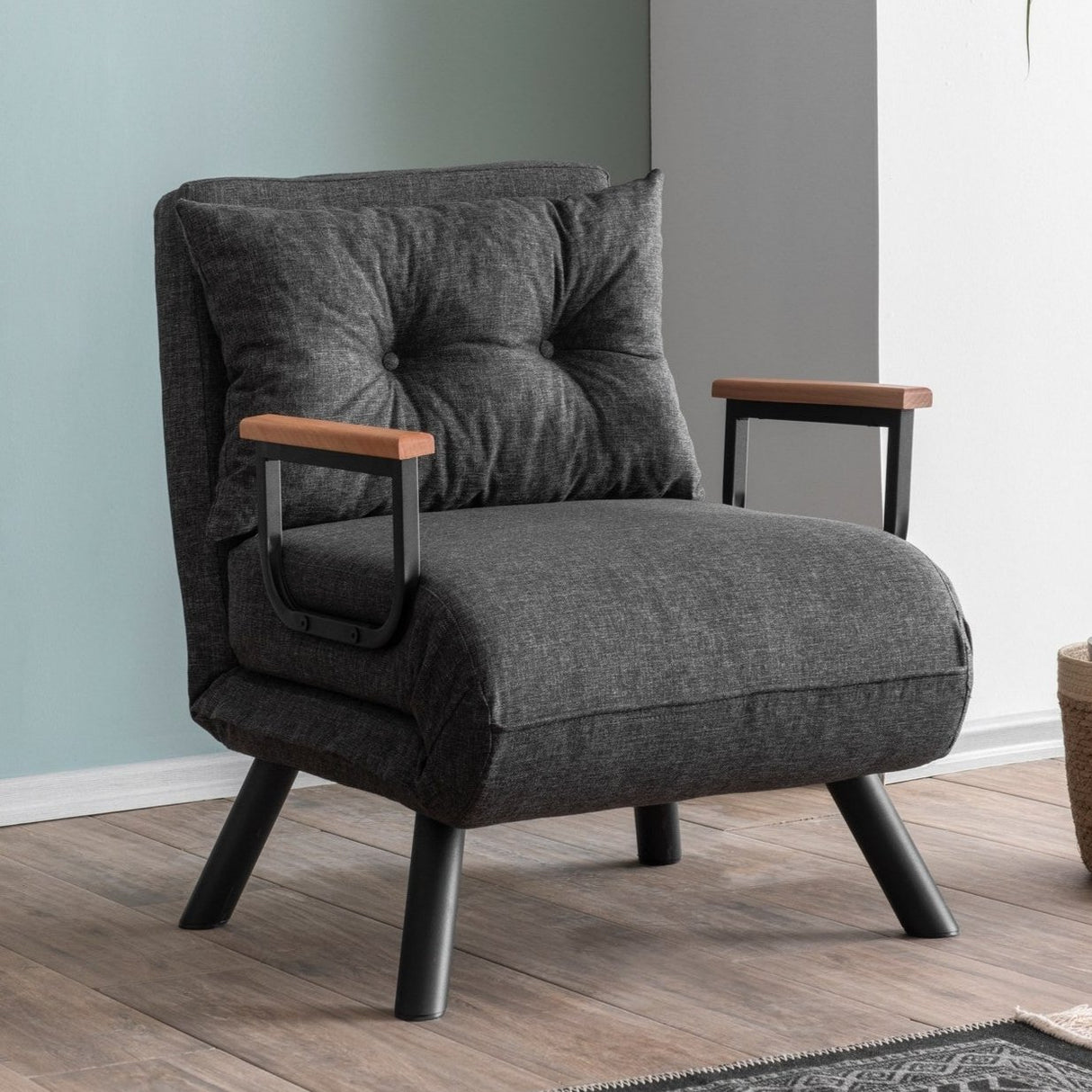 Fauteuil couchage Sando Gris Foncé