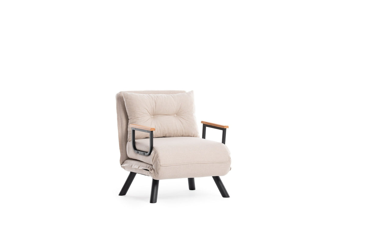 Fauteuil couchage Sando Crème