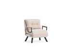 Fauteuil couchage Sando Crème