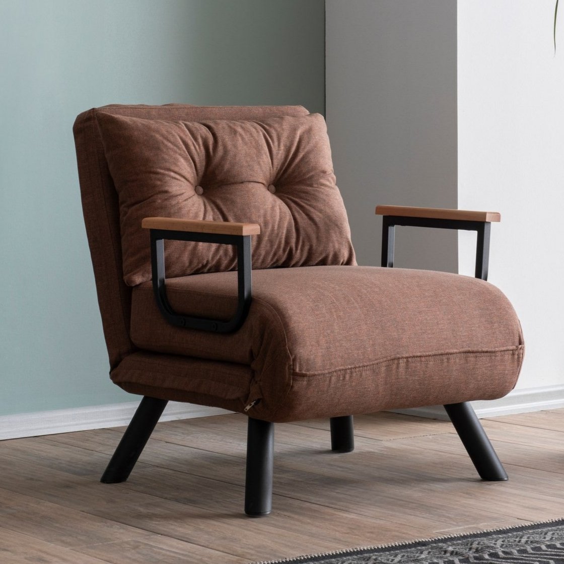 Fauteuil couchage Sando Marron Clair