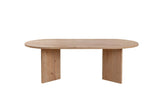 Salontafel Sapphire Oak Melamine 119x60x40 cm Sable