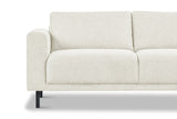 Moderne 2,5-zits Bank Beige Stof Aniko 183x90x78 cm