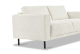Moderne 2,5-zits Bank Beige Stof Aniko 183x90x78 cm