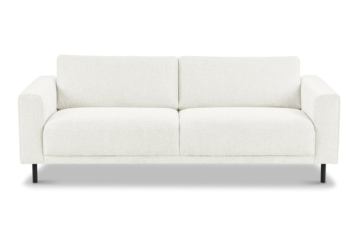 Moderne 3-zits Bank Beige Stof Aniko 213x90x78 cm