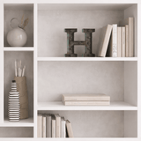 Boekenkasten - Boekenkast Mito Wit Melamine 110x161x25,5 cm - Dimehouse