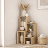 Etagère modulable chêne mélaminé Sule 42x89x20 cm