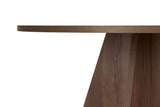 Eettafels - Eetkamertafel rond Walnoot - 120 cm - Mary - Dimehouse