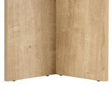 Table à manger chêne en mélamine rectangulaire 180x89,5x75 cm - Linova