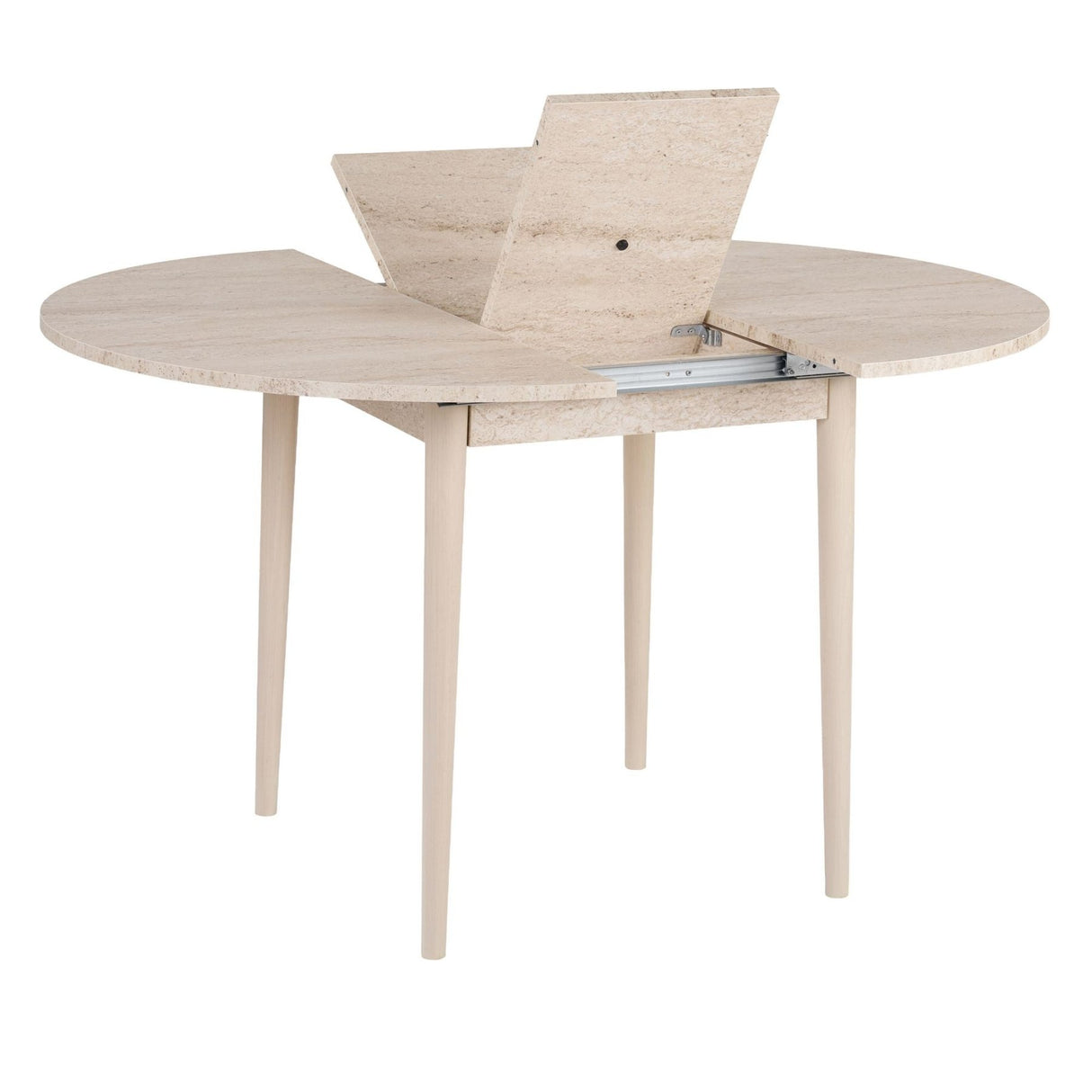 Table à manger noyer en mélamine rectangulaire 180x89,5x75 cm - Linova