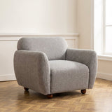 Fauteuil Eddy Licht Grijs sfeerfoto in modern interieur