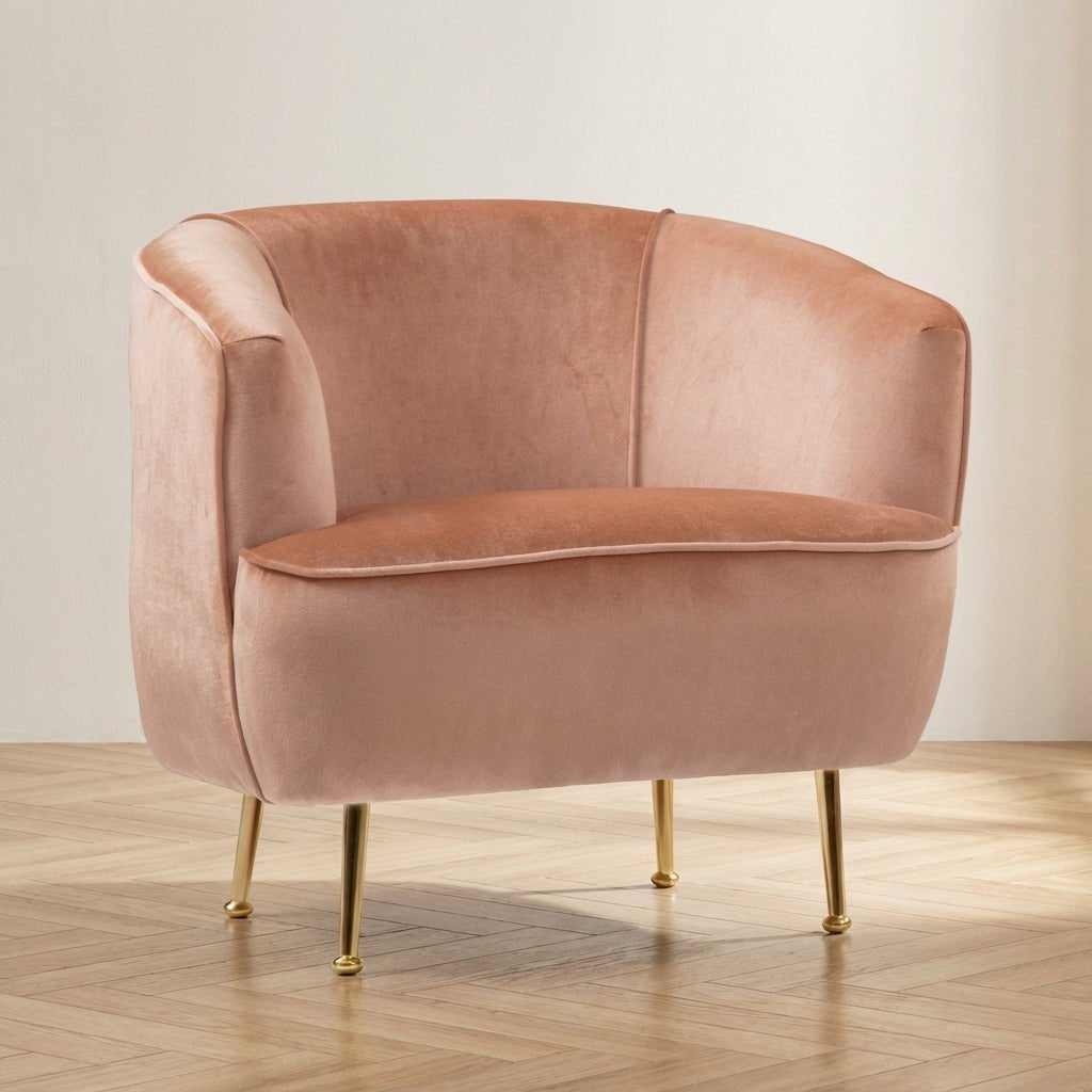 Fauteuil Piccoli Pink sfeerfoto in modern interieur
