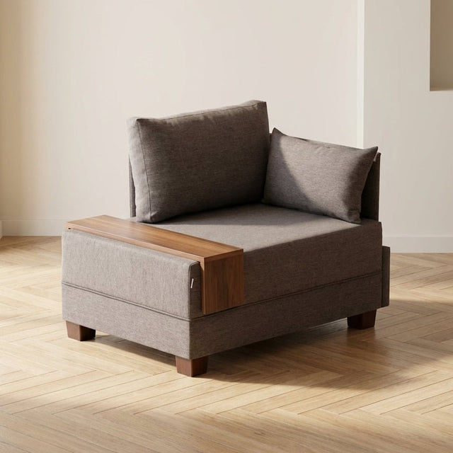 Fauteuil Right Fly Brown photo d'ambiance dans un intérieur moderne