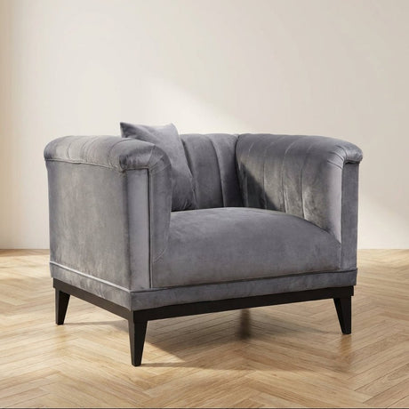 Fauteuil Trendy Donker Grijs sfeerfoto in modern interieur
