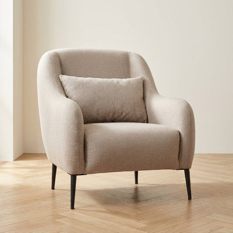 Fauteuil Venus Crème sfeerfoto in modern interieur