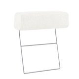 Canapé d'angle moderne 3 places à droite en tissu anthracite Aniko avec repose-léger 240x197x78 cm 