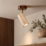 Nur - Casquette Travertin Noyer Beige Noyer