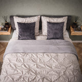 Ensemble de 2 Tables de Nuit Suspendues en Bois d'Acacia Freya Grand 