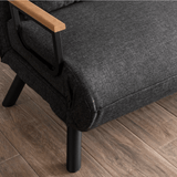 Canapé lit 2 places Sando gris foncé