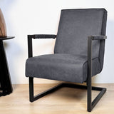 Tiger Fauteuil Industriel Gris
