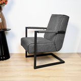 Tiger Fauteuil Industriel Gris