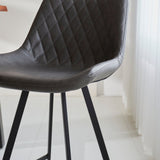 Juno Tabouret De Bar Industriel Gris