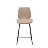 Beau Tabouret De Bar Industriel Chenille Beige