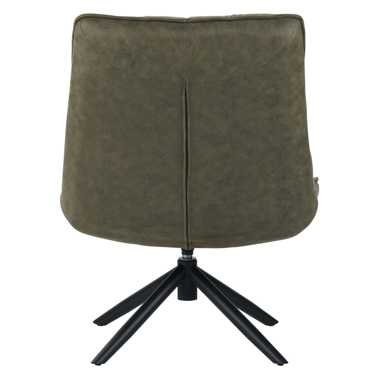 Fauteuil pivotant Yuki eco leather green